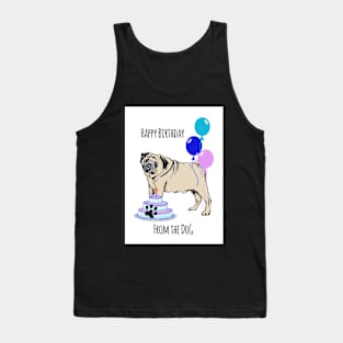 Happy Birthday from the Dog Tank Top